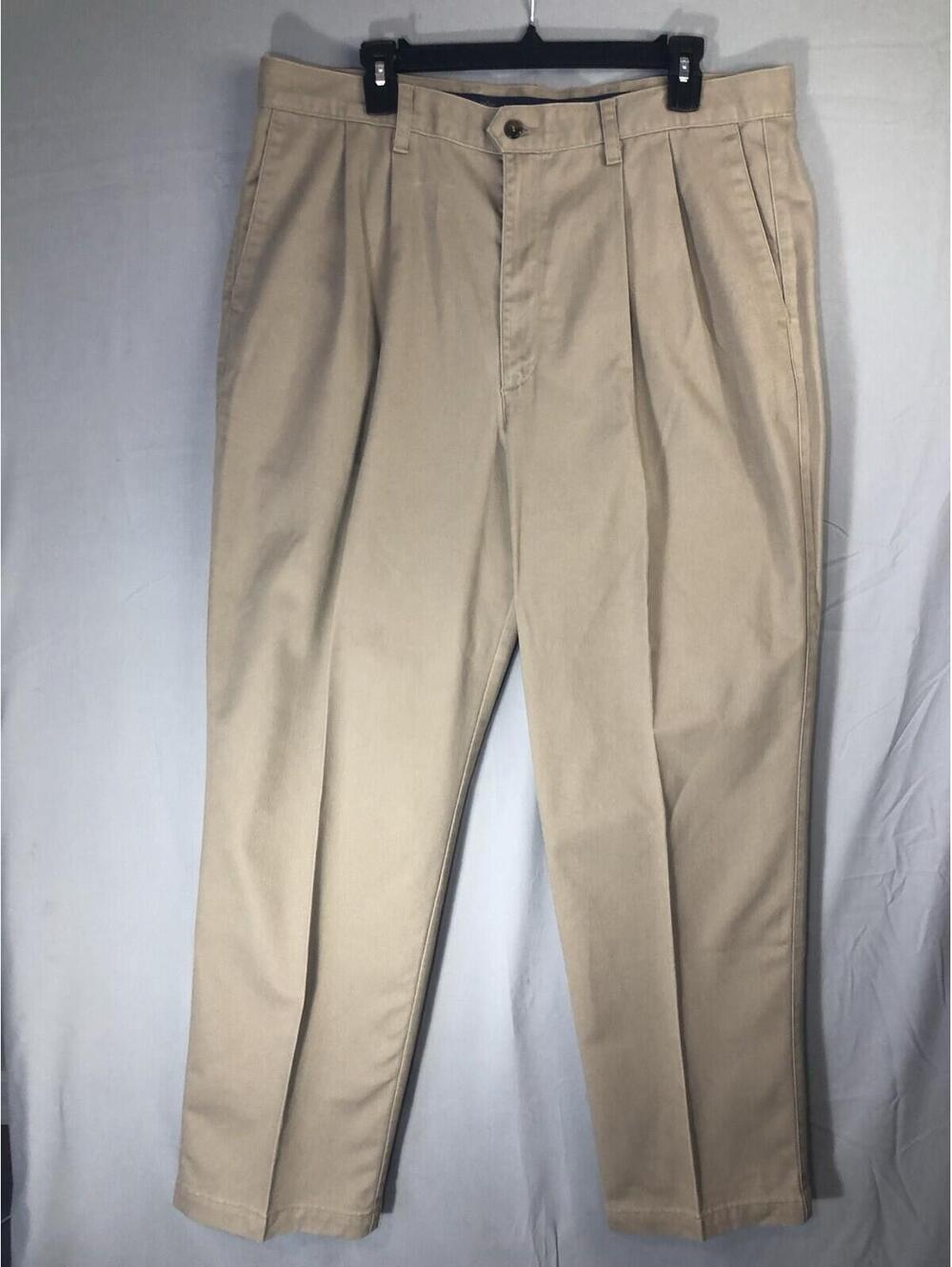 Dockers Khaki Pants No Wrinkle Twill 36x31 (see Pics) Men’s Business 100% Cotton